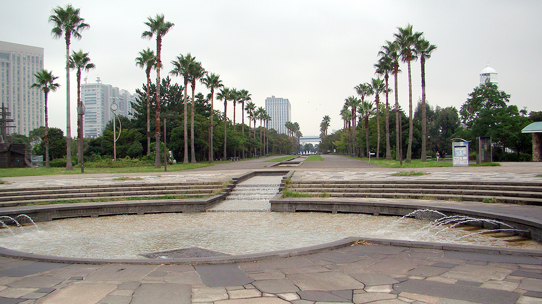 парк в заливе